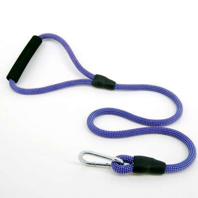 Eco-Friendly Safety Nylon Noctilucence Stretch Circinal Pet Dog Rope